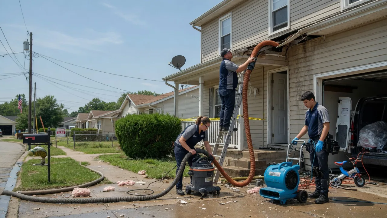Water Damage Restoration in Ellery, IL near me